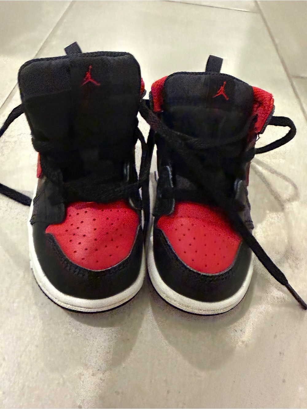 Jordan 1 Mid TD Red/Black 7C